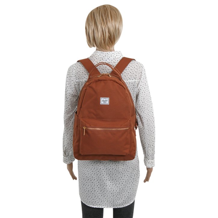 HERSCHEL Nova Mid backpack saddle brown